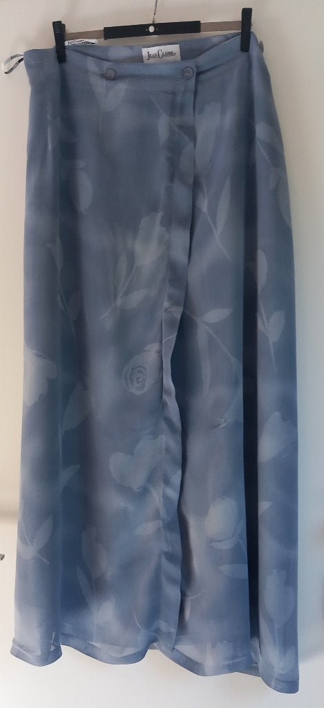 Jean Claire Maxi-wikkelrok-bloemmotief –44–ZGAN–100% Viscose, Kleding | Dames, Maat 42/44 (L), Zo goed als nieuw, Jean Claire