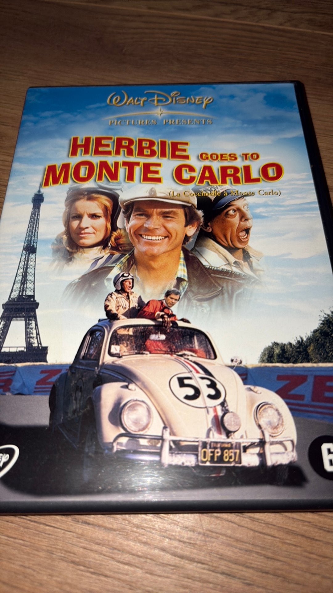 Herbie Goes to Monte Carlo van Walt Disney op dvd., Alle leeftijden, Ophalen of Verzenden, Zo goed als nieuw, Actiekomedie