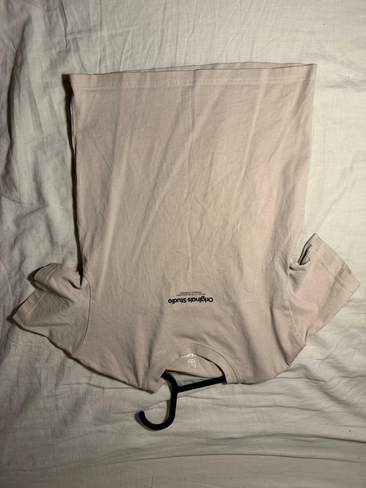 Jack & Jones T-shirt maat 146, Ophalen, Gedragen, Overige maten, Beige