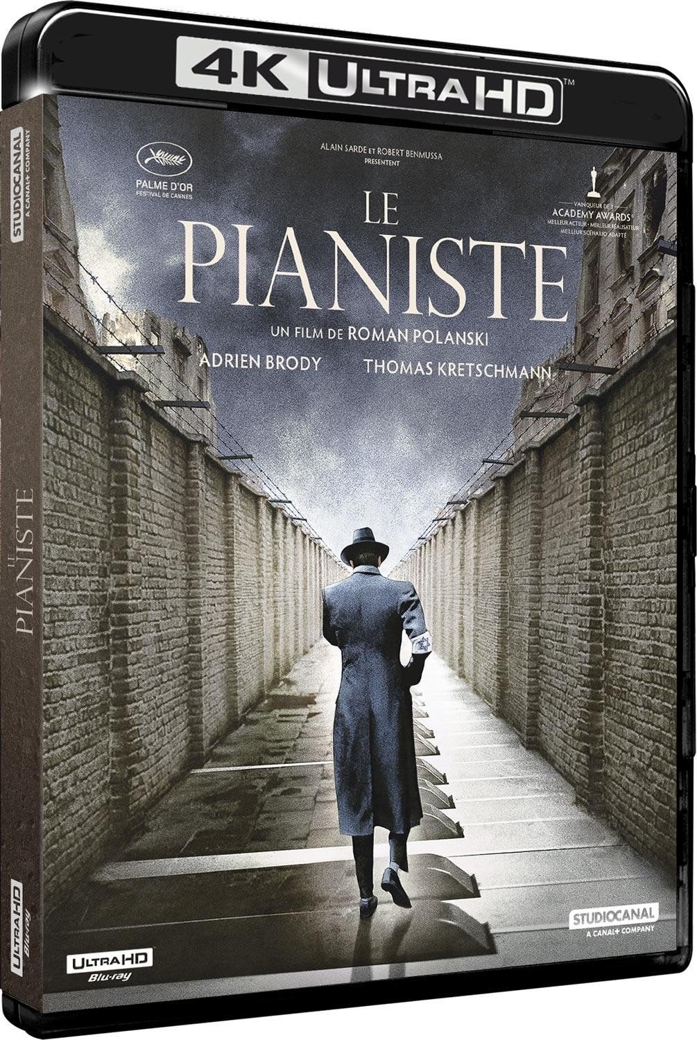 The Pianist 4K UHD/Ultra HD Blu-Ray FR (Geseald) IMDb 8.4, Ophalen of Verzenden, Nieuw in verpakking, Actie
