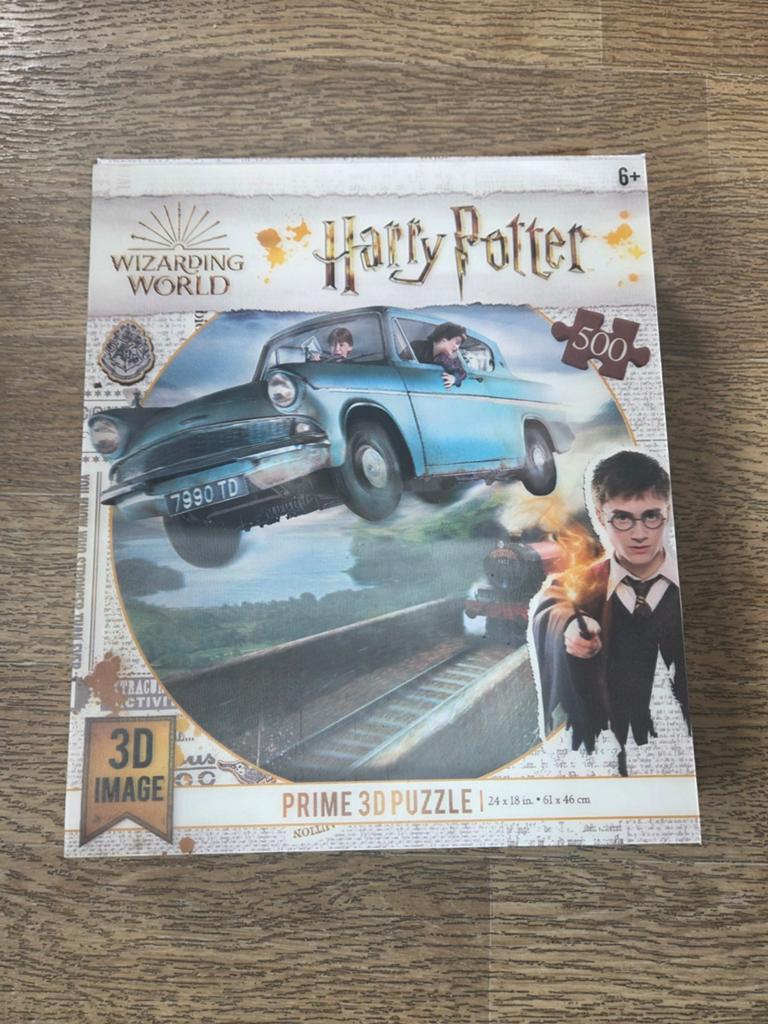 Harry Potter 3D puzzel, Ophalen of Verzenden, Minder dan 500 stukjes, Zo goed als nieuw, Rubik's of 3D-puzzel