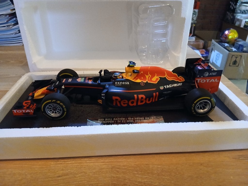 Max verstappen red bul spanje 2016, Ophalen of Verzenden, Zo goed als nieuw, Formule 1