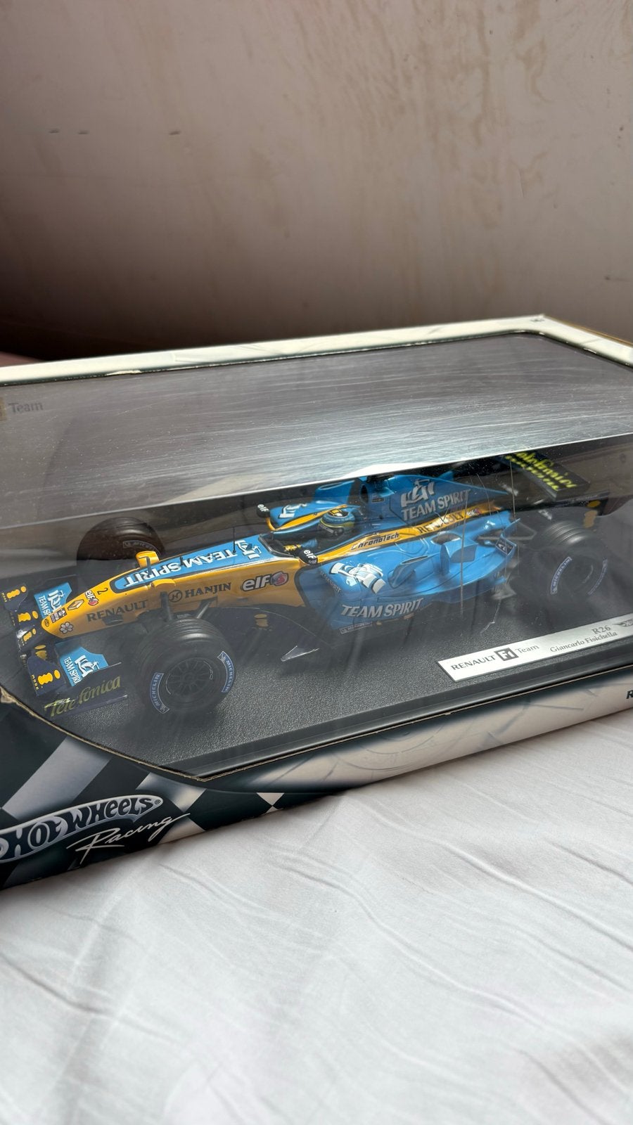Hot Wheels Racing Renault F1 Team R26 Giancarlo Fisichella, Overige merken, Auto, 1:32 tot 1:50, Nieuw
