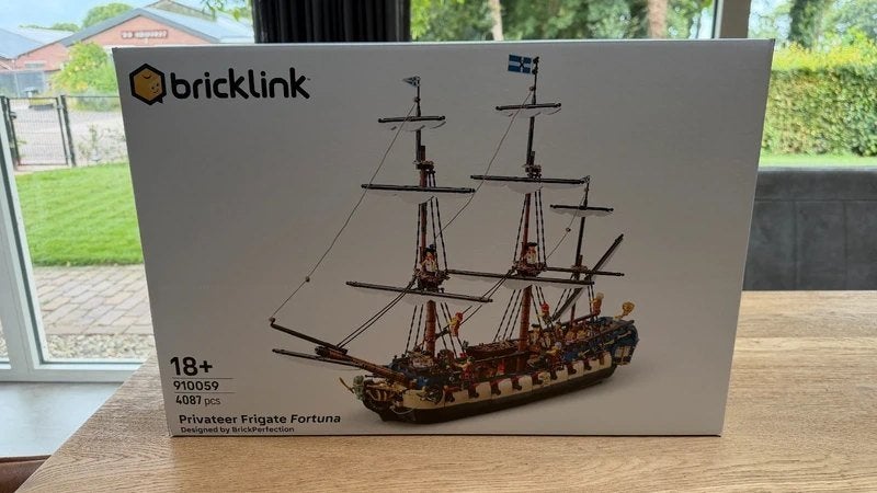 Lego 910059 – Privateer Frigate Fortuna, Overige thema's, Nieuw, Ophalen of Verzenden, Complete set