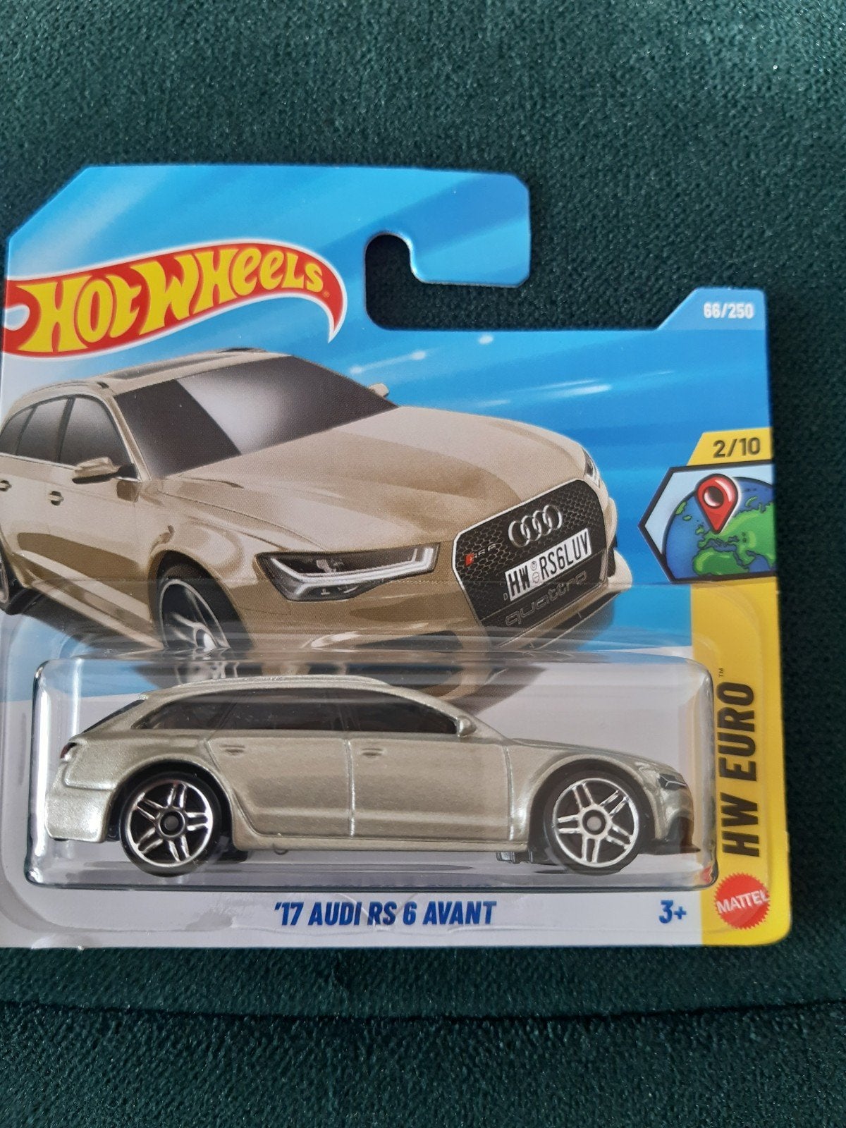 Hotwheels Audi RS 6 Avant, Ophalen of Verzenden, Zo goed als nieuw, Auto
