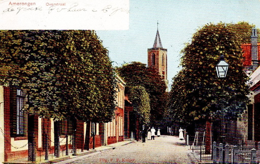 Amerongen, Ophalen of Verzenden, 1920 tot 1940, Gelopen, Utrecht