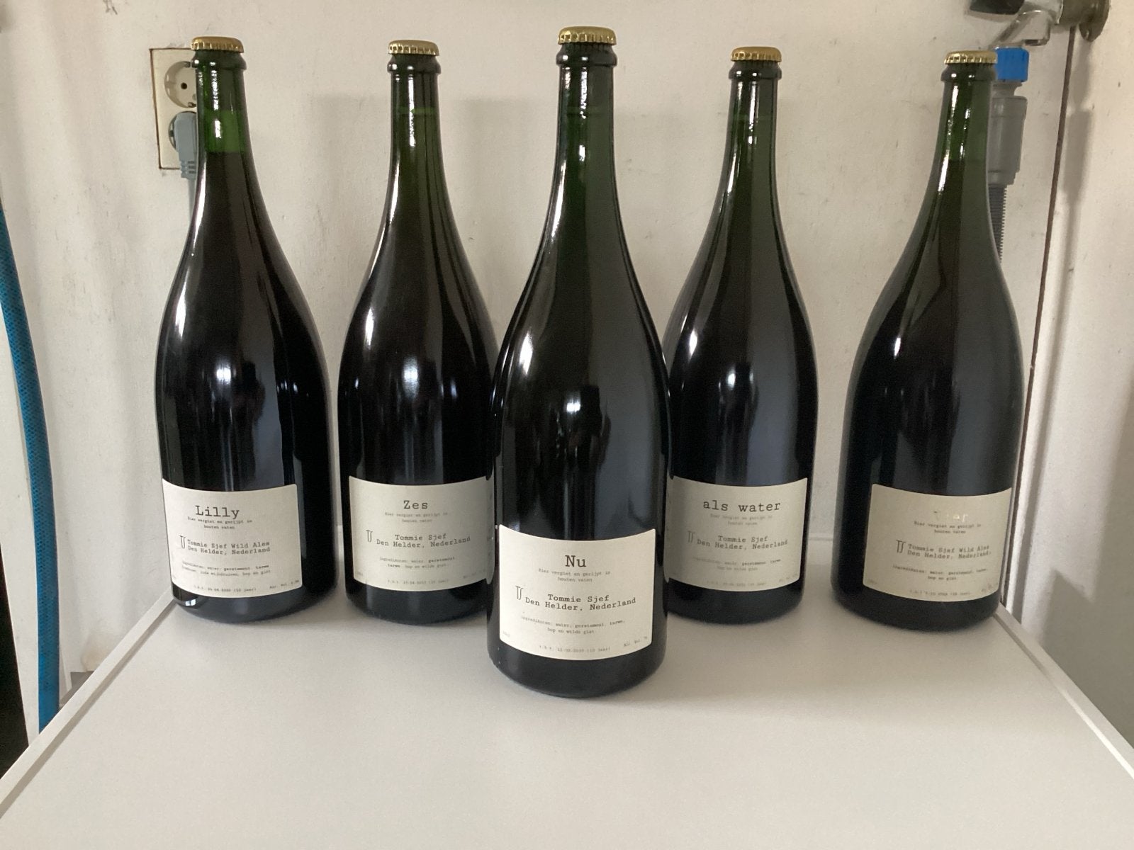 Magnum flessen 1,5 liter - Tommie Sjef Wild Ales, Verzamelen, Ophalen of Verzenden, Nieuw, Overige typen, Overige merken