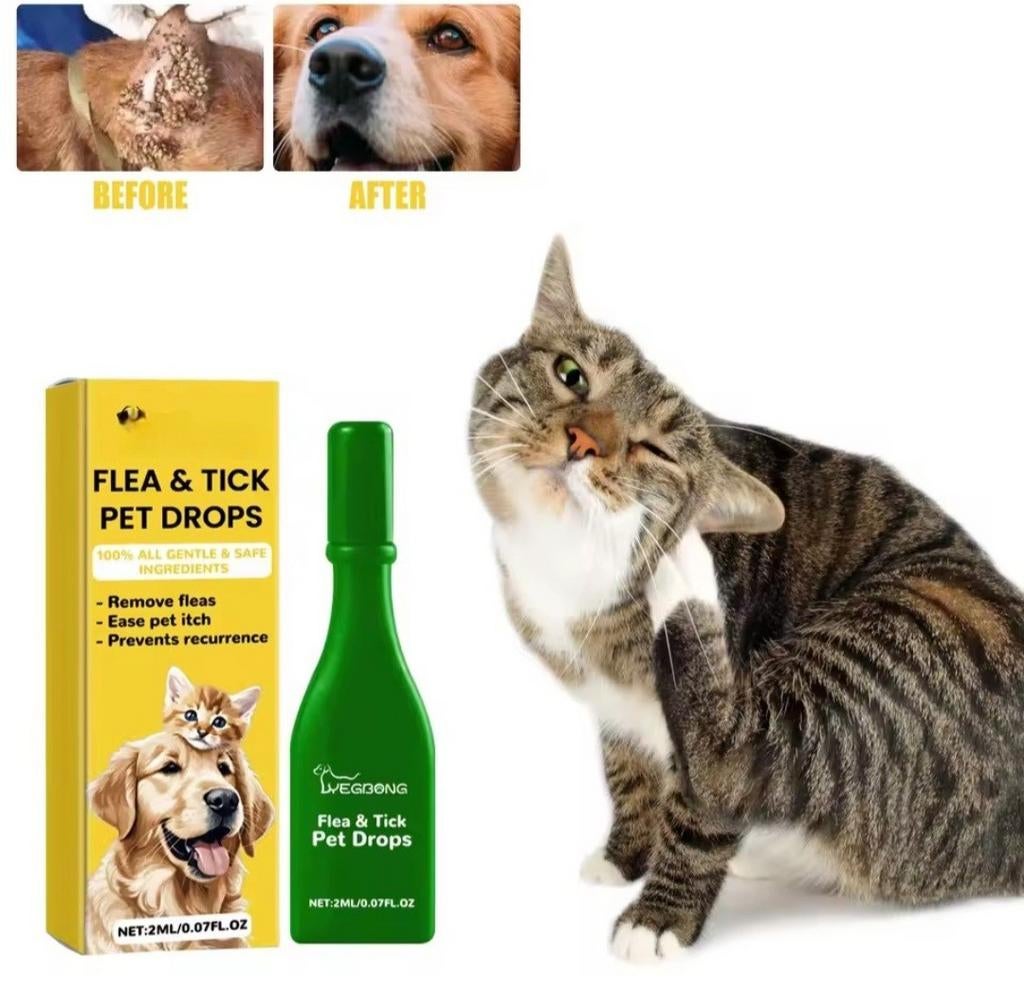 3 stuks anti vlo voor hond en kat natuurlijk ingredienten, Ophalen of Verzenden, Hond