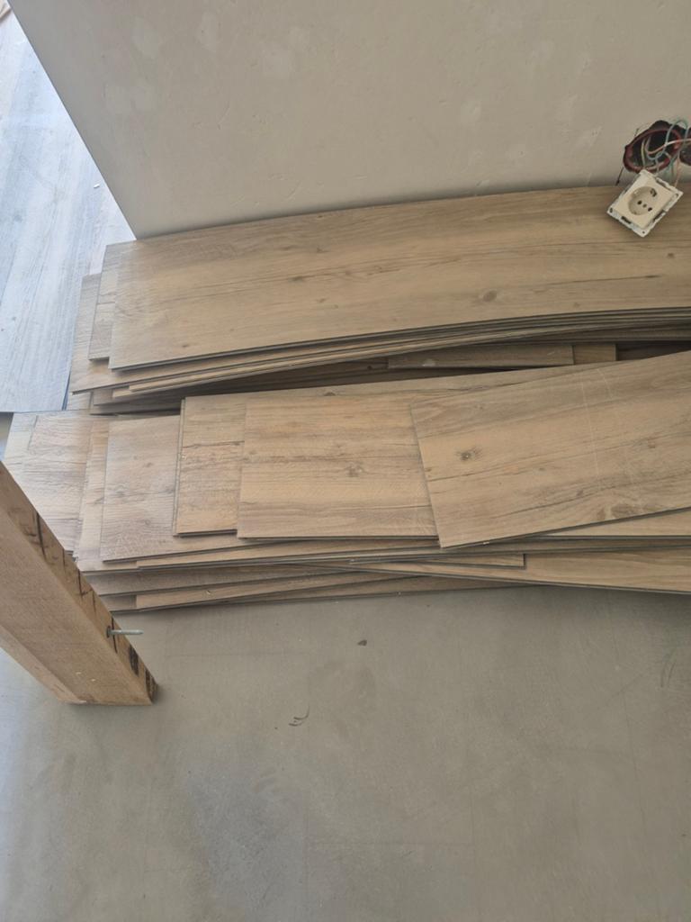 Pvc laminaat, Ophalen, 50 tot 150 cm, 10 m² of meer, 10 tot 30 cm