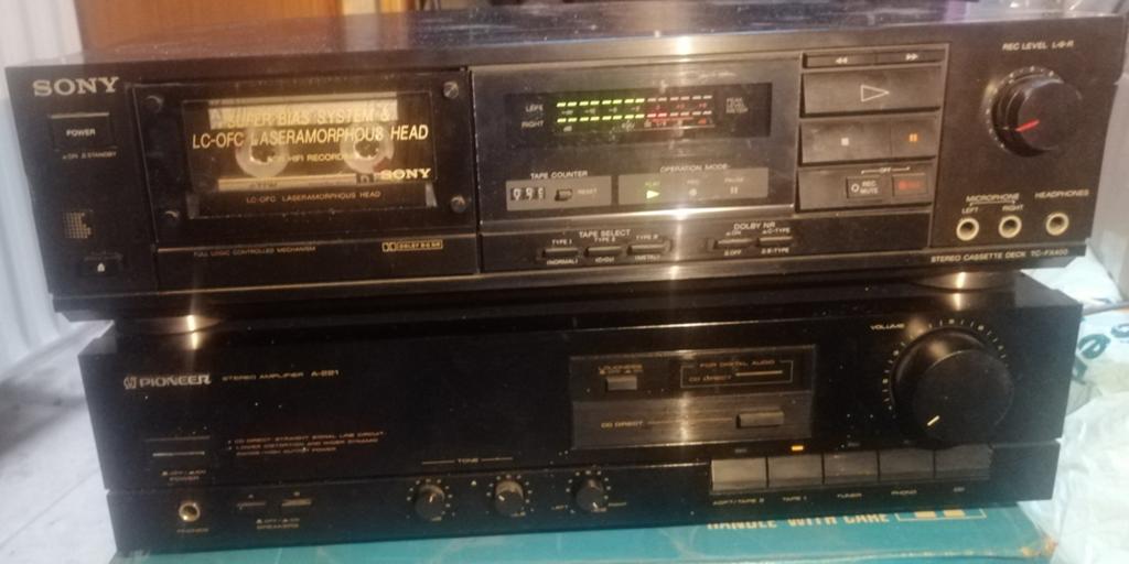 Sony Cassette deck TC FX 400, Ophalen of Verzenden, Sony