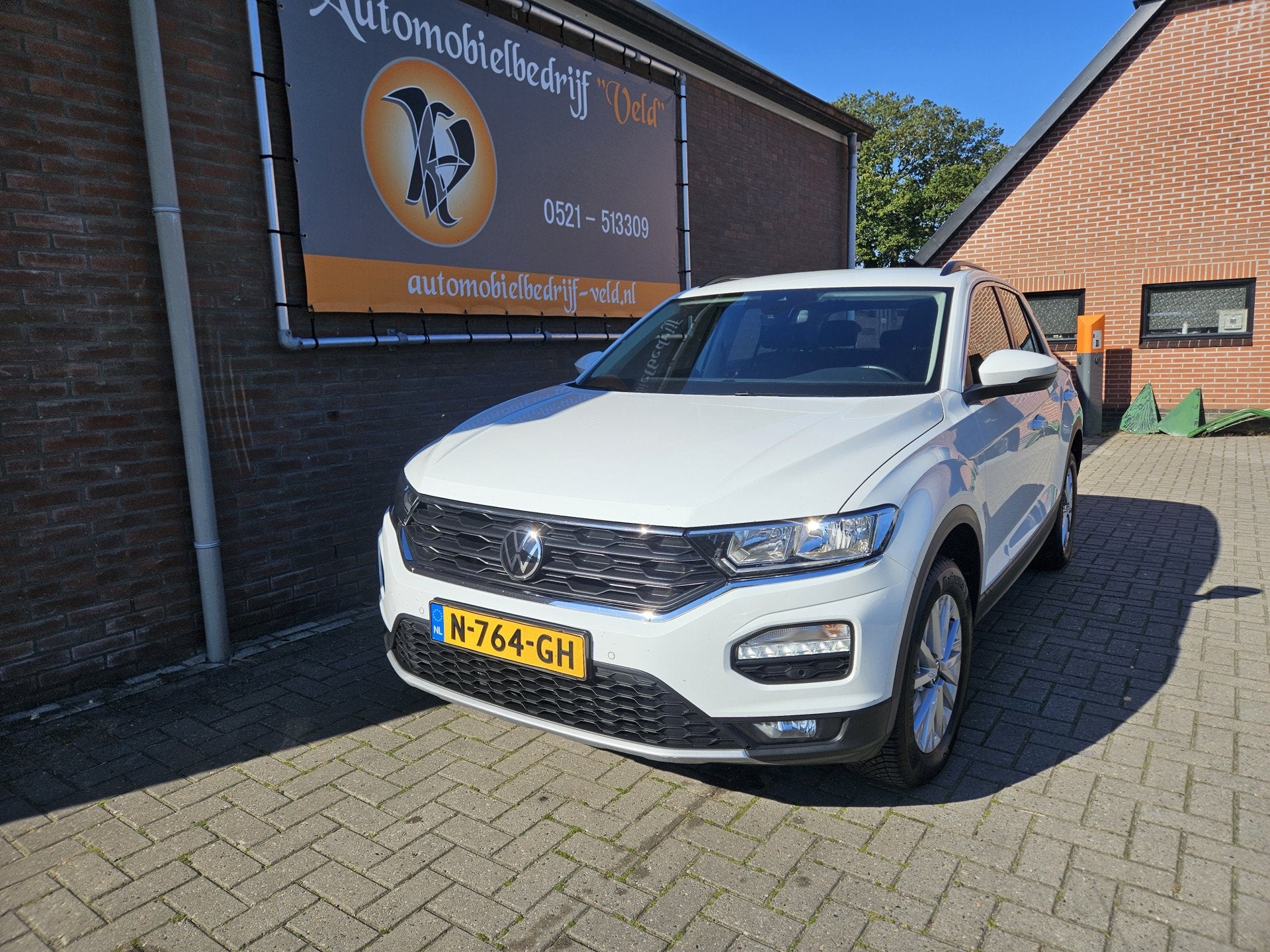 Volkswagen T-Roc 1.5 TSI Style (bj 2021, automaat), Stof, Euro 6, 4 cilinders, 150 pk
