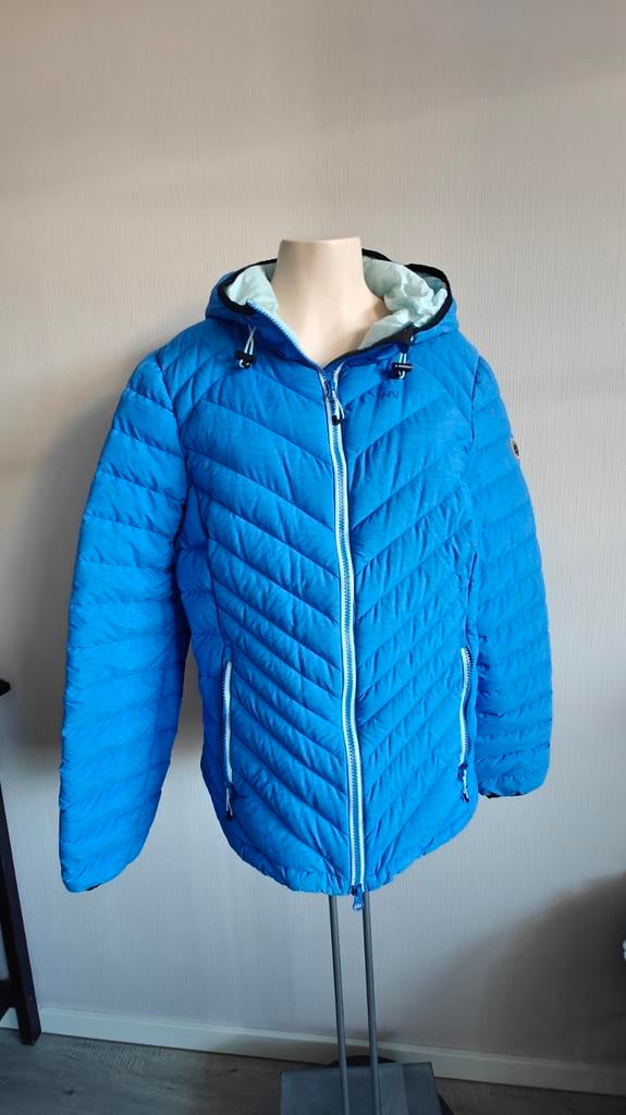 Dons gewatteerde jas met capuchon - HN Original, Blauw, Maat 46/48 (XL) of groter, Ophalen of Verzenden, Zo goed als nieuw