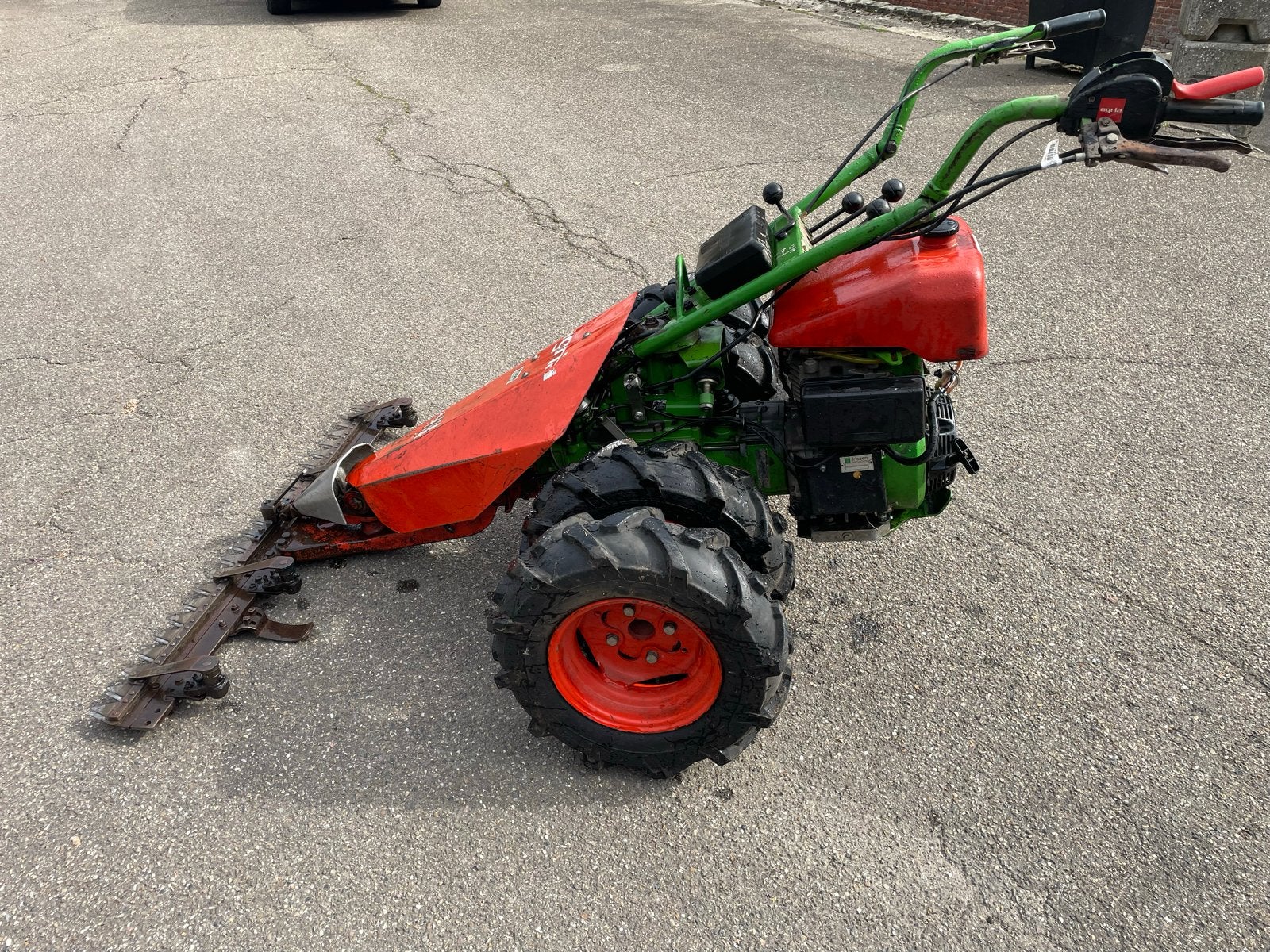 Agria 5400 maaibalk met Robin motor, Ophalen, Gebruikt