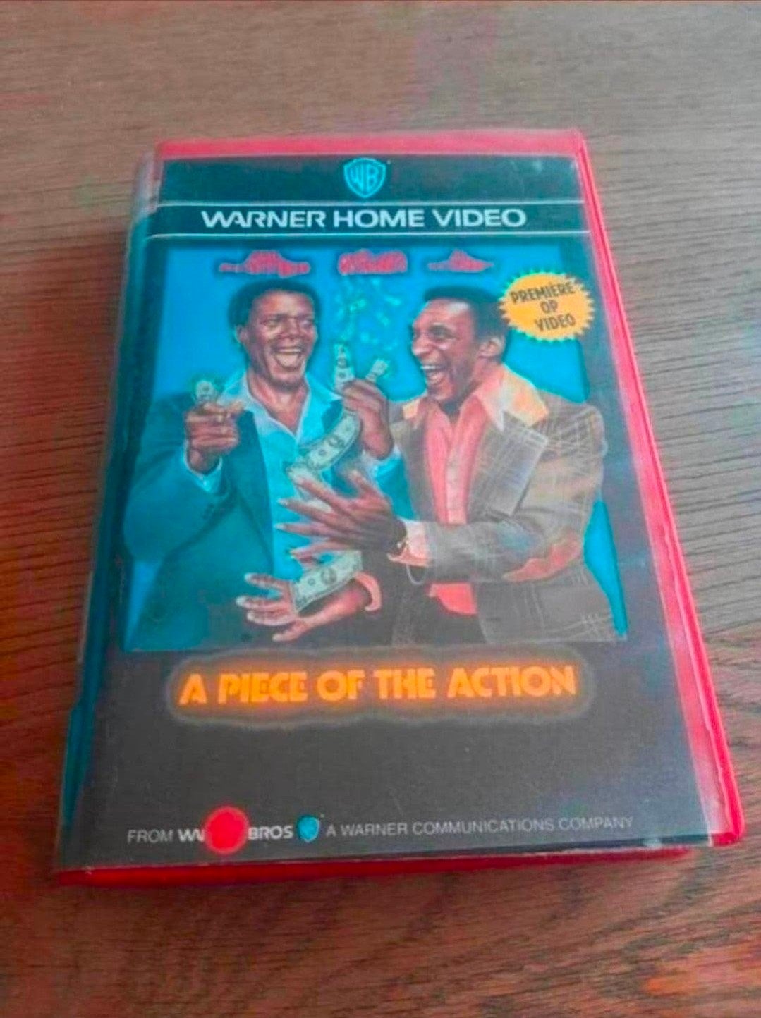 A Piece of the Action videoband. Ex-Rental Bill Cosby, Gebruikt, Vanaf 16 jaar, Ex-rental, Ophalen of Verzenden