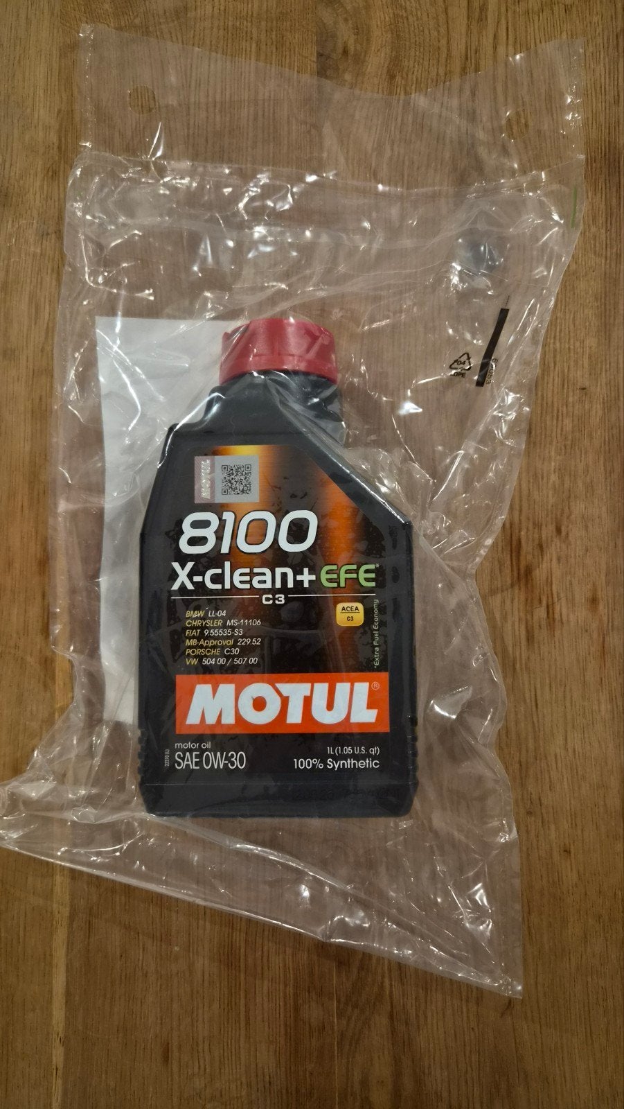 Motul 8100 X-Clean+ EFE 0W30 - 1L, Auto diversen, Ophalen of Verzenden