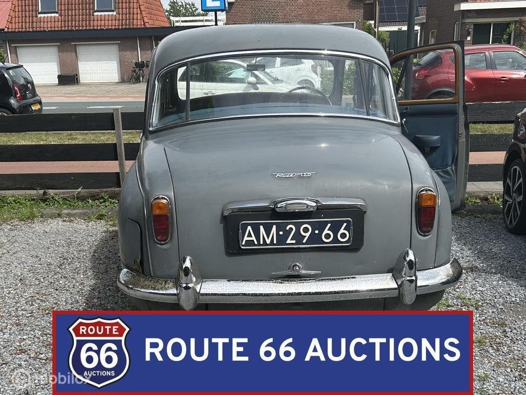 Rover P4 110 | 1964 | Route 66 Auctions, Auto's, Rover, Overige carrosserieën, Zwart, Bedrijf