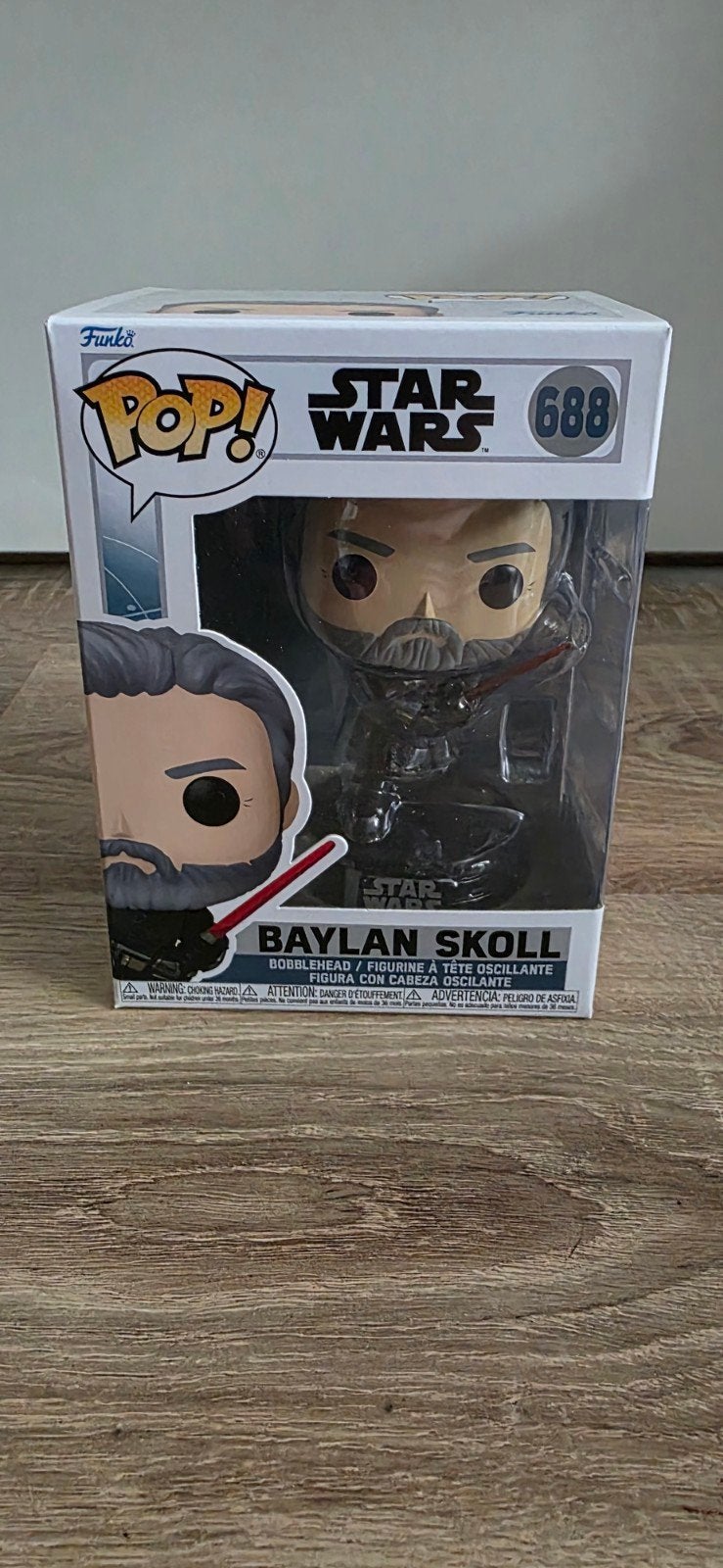 Funko Pop! Star Wars 688 Baylan Skoll Bobblehead, Ophalen of Verzenden, Zo goed als nieuw