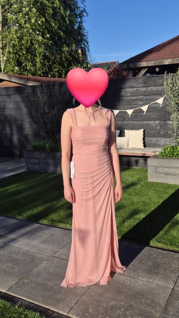 Azazie Rosette Gala Jurk Maat A6 (EU 38 / M) - Nieuw, Kleding | Dames, Jurken, Ophalen of Verzenden