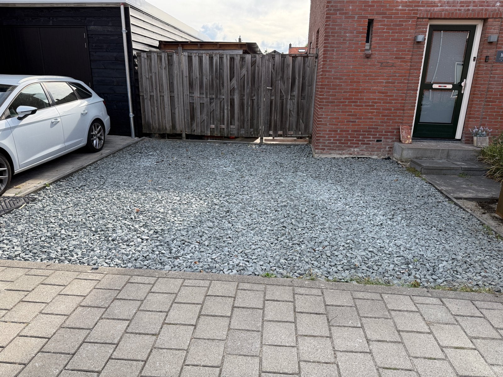 Gratis 30 Mtr spoorstenen, Tuin en Terras, Grind, Keien en Split, Ophalen, Overige materialen, Zo goed als nieuw, Split