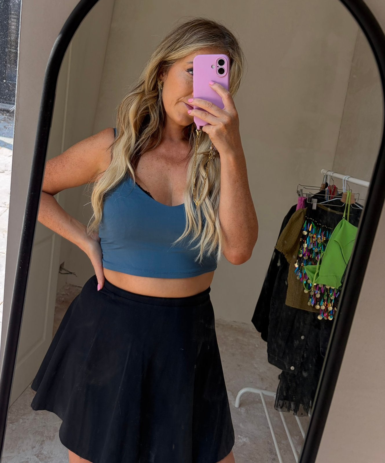 Bershka festival crop top, Ophalen of Verzenden, Zo goed als nieuw, Maat 36 (S), Zonder mouw
