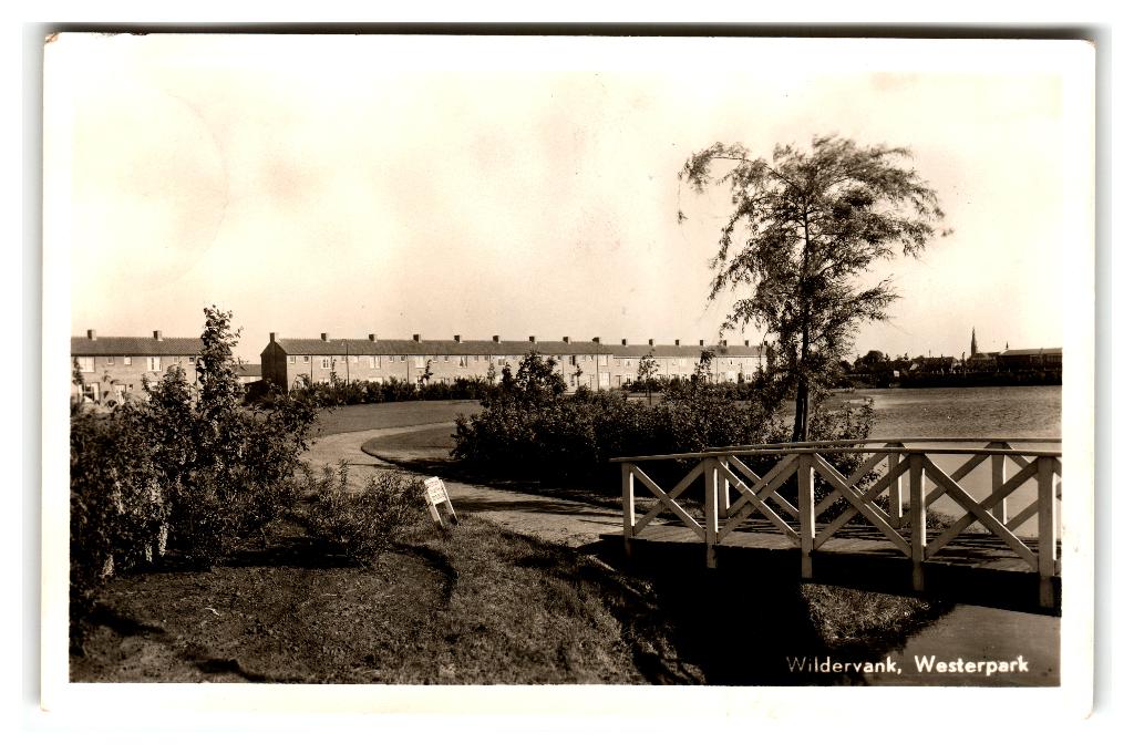 Wildervank, Westerpark, Verzenden, 1940 tot 1960, Gelopen, Groningen