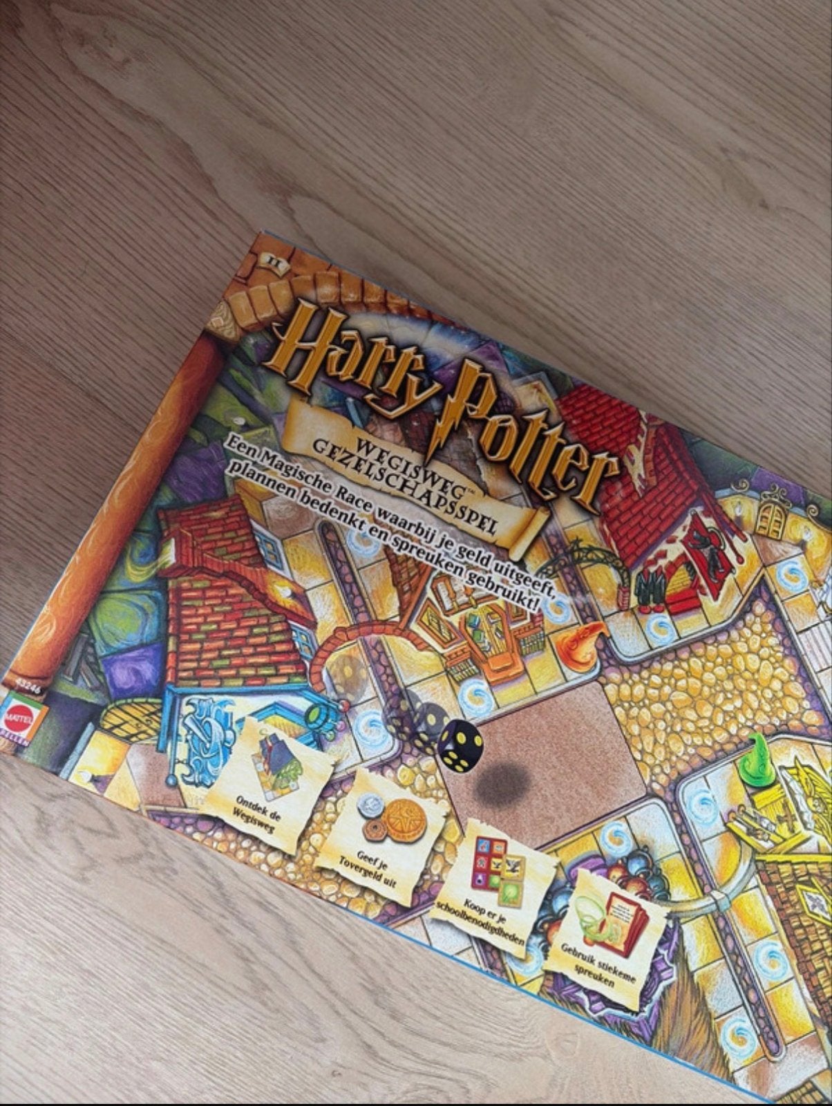 Harry Potter Wegisweg Gezelschapsspel, Hobby en Vrije tijd, Gezelschapsspellen | Bordspellen, Drie of vier spelers, Ophalen of Verzenden