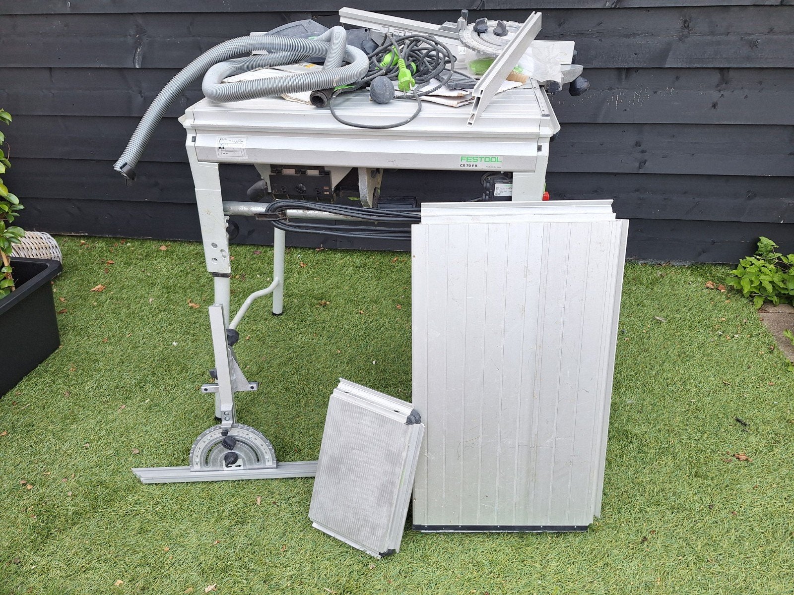 Festool cs 70 EB, Ophalen of Verzenden, 1200 watt of meer, Afkortzaag, 30 tot 70 mm