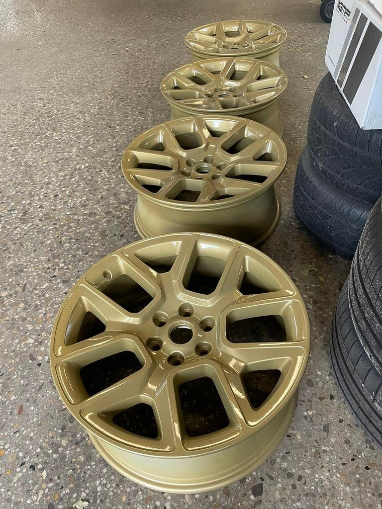 4 stuks Dodge Ram uniek goud gecoat!, Ophalen, Zo goed als nieuw