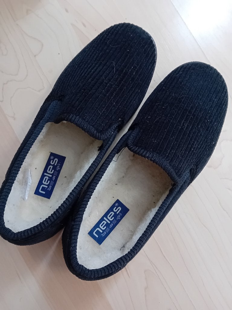 HEREN PANTOFFELS NIEUW MAAT 43, Verzenden, Zwart, Nieuw, Pantoffels of Sloffen