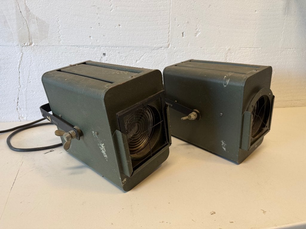2x Strand Patt 45 theater spot, Ophalen of Verzenden