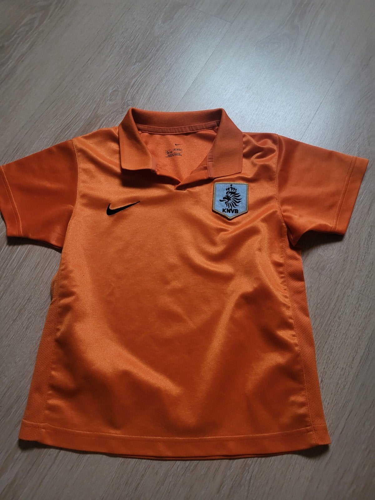 Oranje Nike KNVB voetbalshirt maat 110-116 (M), Jongen of Meisje, Sport- of Zwemkleding, Ophalen of Verzenden, Zo goed als nieuw
