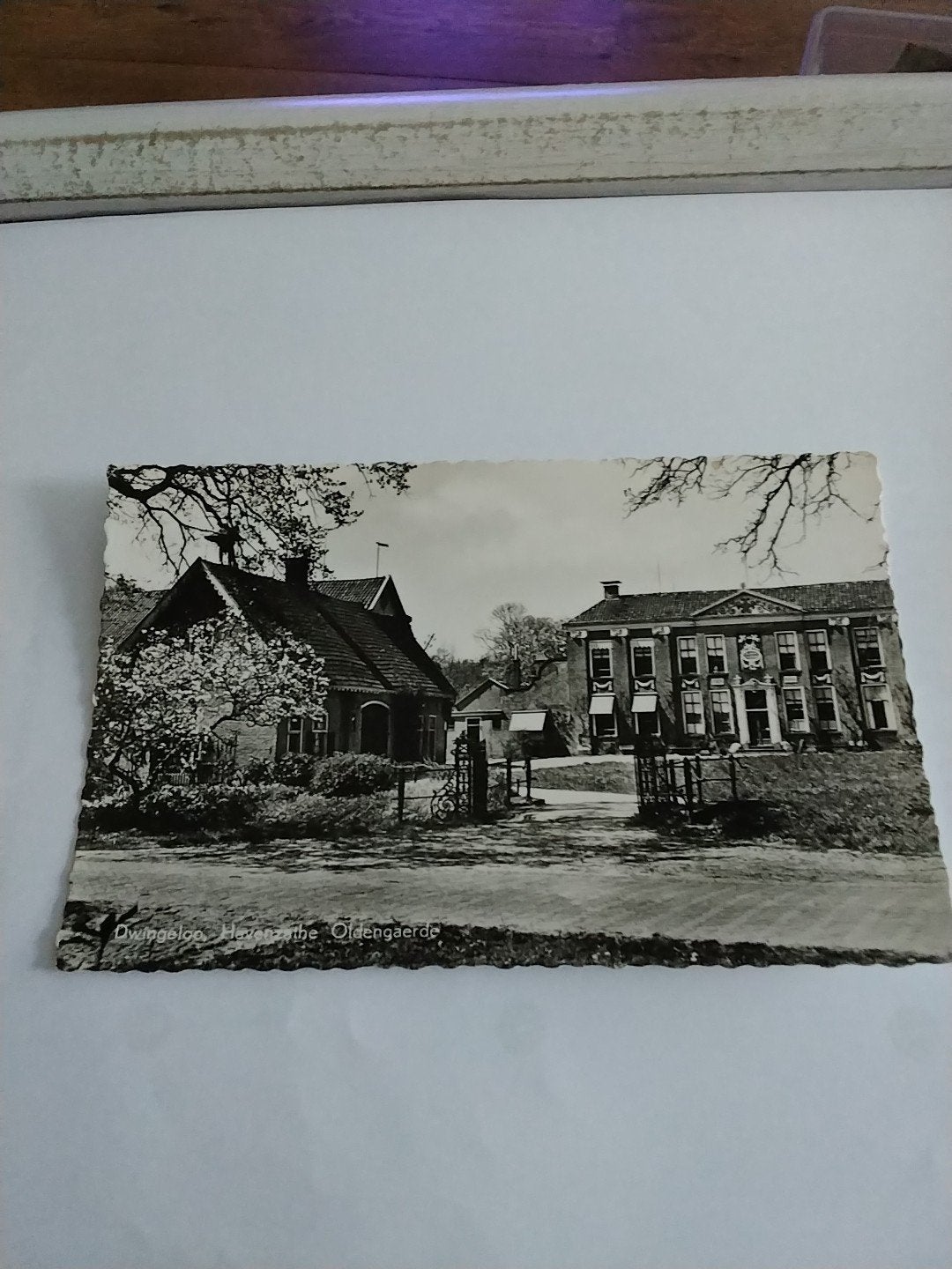 Oude Ansichtkaart Dwingeloo, Havezate Oldengaerde (1961), Ophalen of Verzenden, 1960 tot 1980, Gelopen, Drenthe