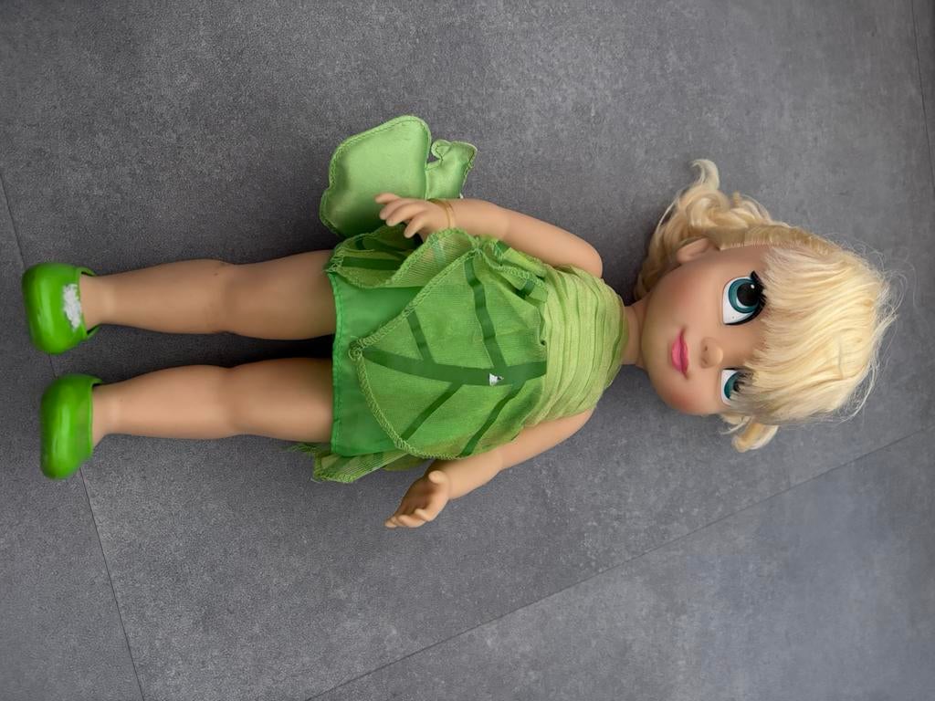 Tinkerbell pop te koop, Ophalen of Verzenden, Gebruikt, Babypop