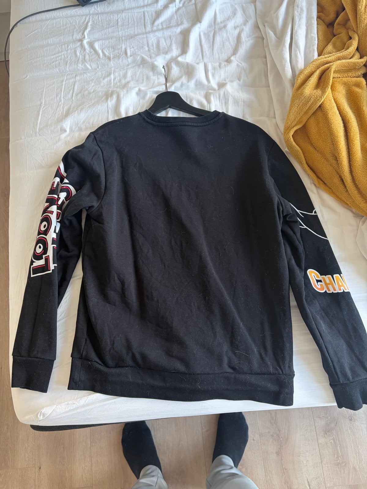 Iceberg Looney Tunes Champions Trui Zwart Maat M, Ophalen of Verzenden, Zo goed als nieuw, Maat 48/50 (M), Zwart