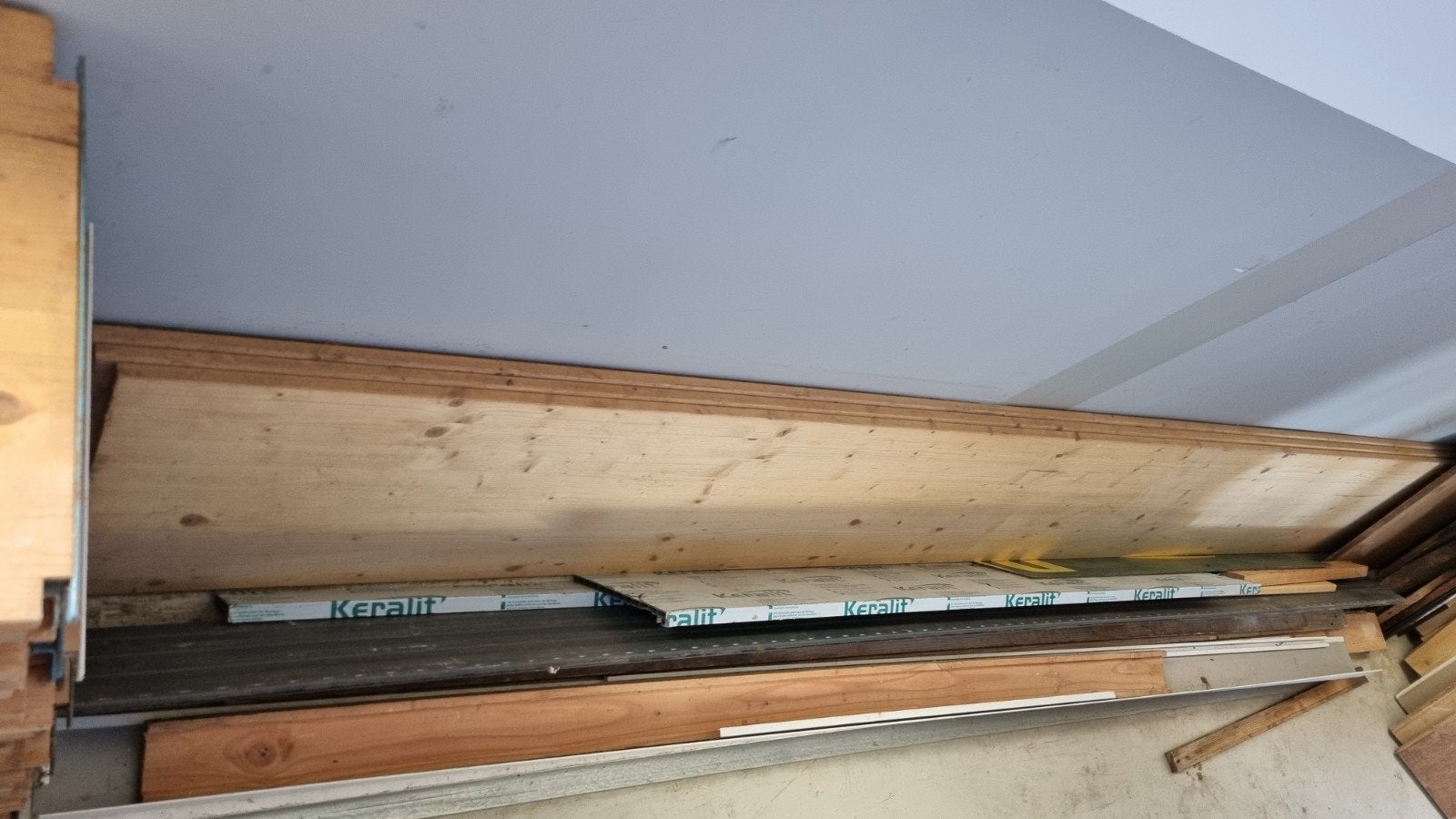 3 kastplanken, timmerpa.4.10 l. en 40 cm.br. en kastplankdr., Ophalen, Nieuw
