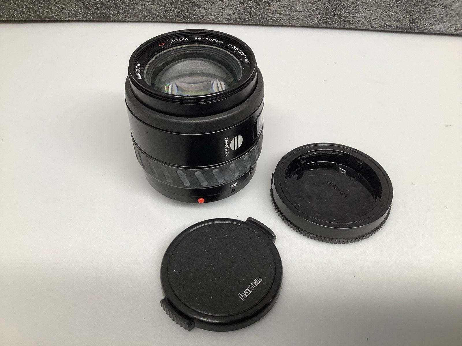 Minolta AF Zoom 35-105mm f/3.5-4.5 lens, Gebruikt, Autofocus, Ophalen of Verzenden, Standaardlens