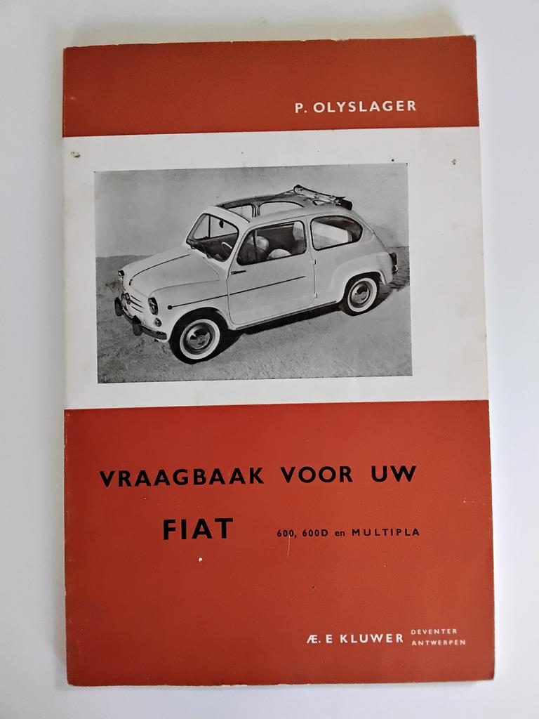 Vraagbaak voor uw Fiat 600, 600D en Multipla, Auto diversen, Handleidingen en Instructieboekjes, Ophalen of Verzenden
