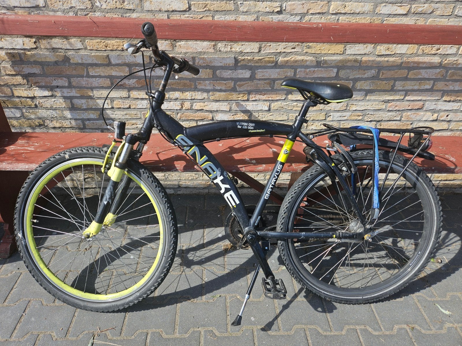 Snake Batavus jongensfiets 26 inch met 3 versnellingen, Ophalen, Gebruikt, Versnellingen, Batavus