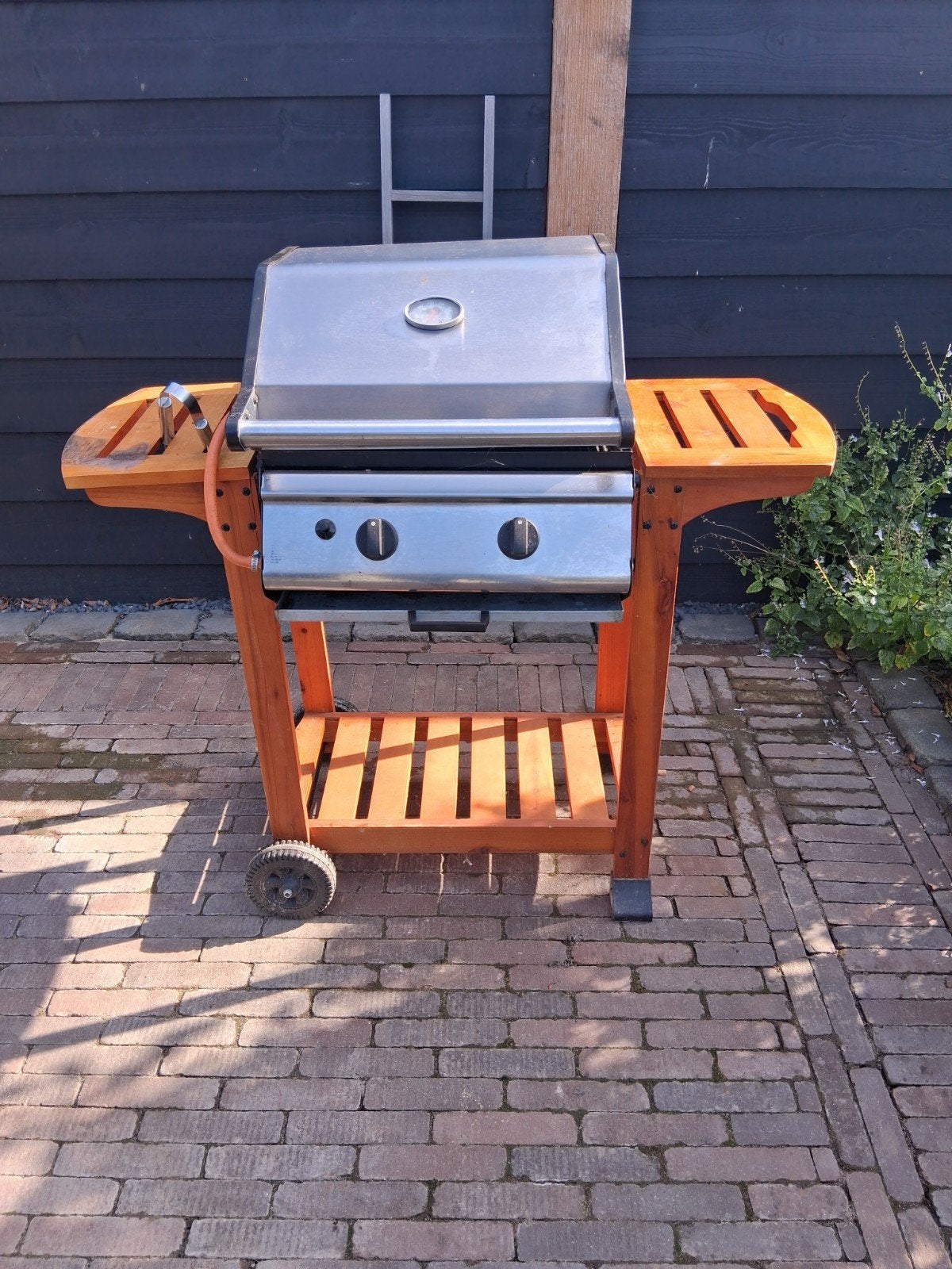 gas bbq, Ophalen, Gebruikt