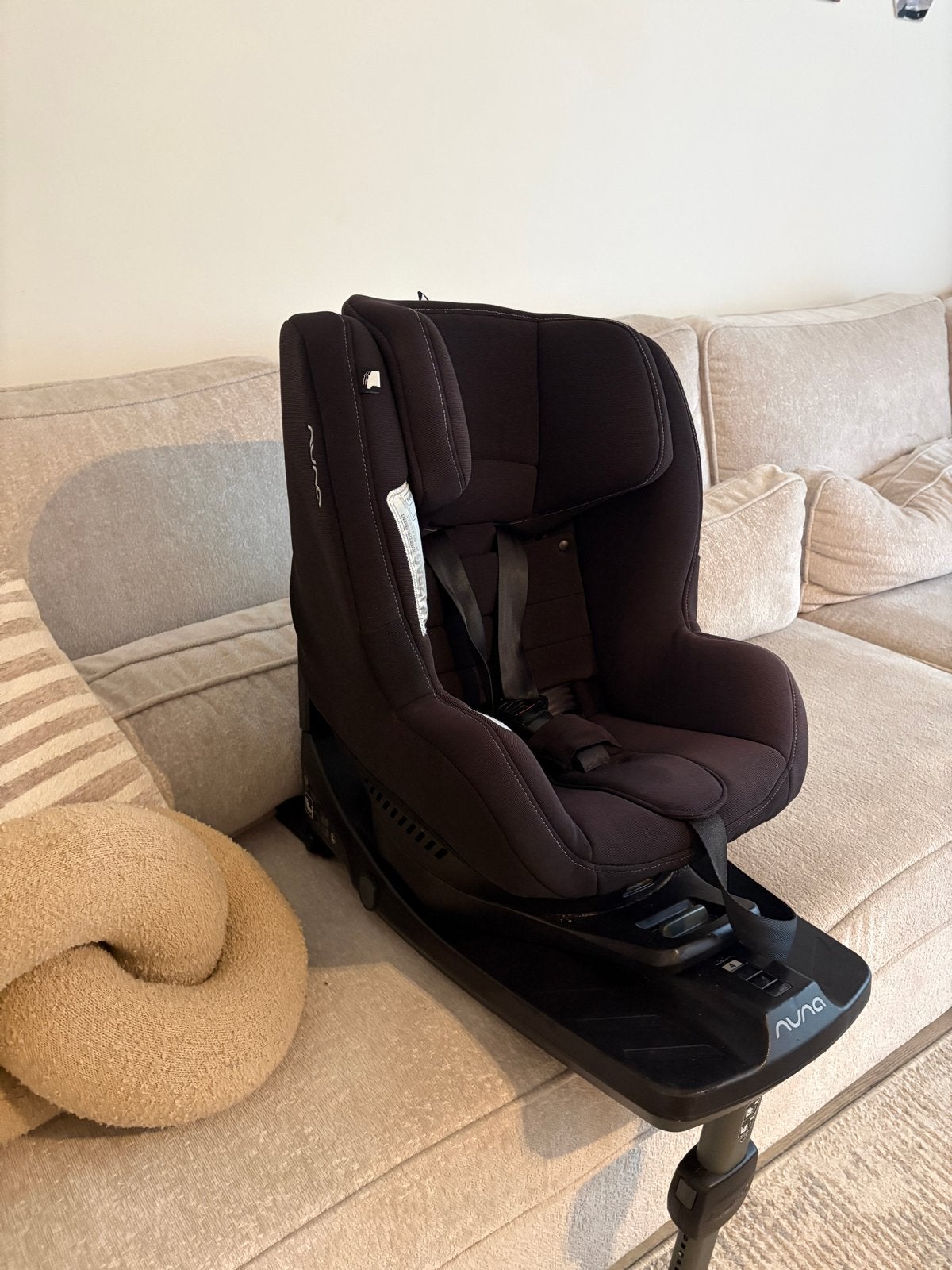 Nuna Rebl Plus 360 Graden Isofix Autostoel, Kinderen en Baby's, Overige merken, 0 t/m 18 kg, Verstelbare rugleuning, Ophalen of Verzenden