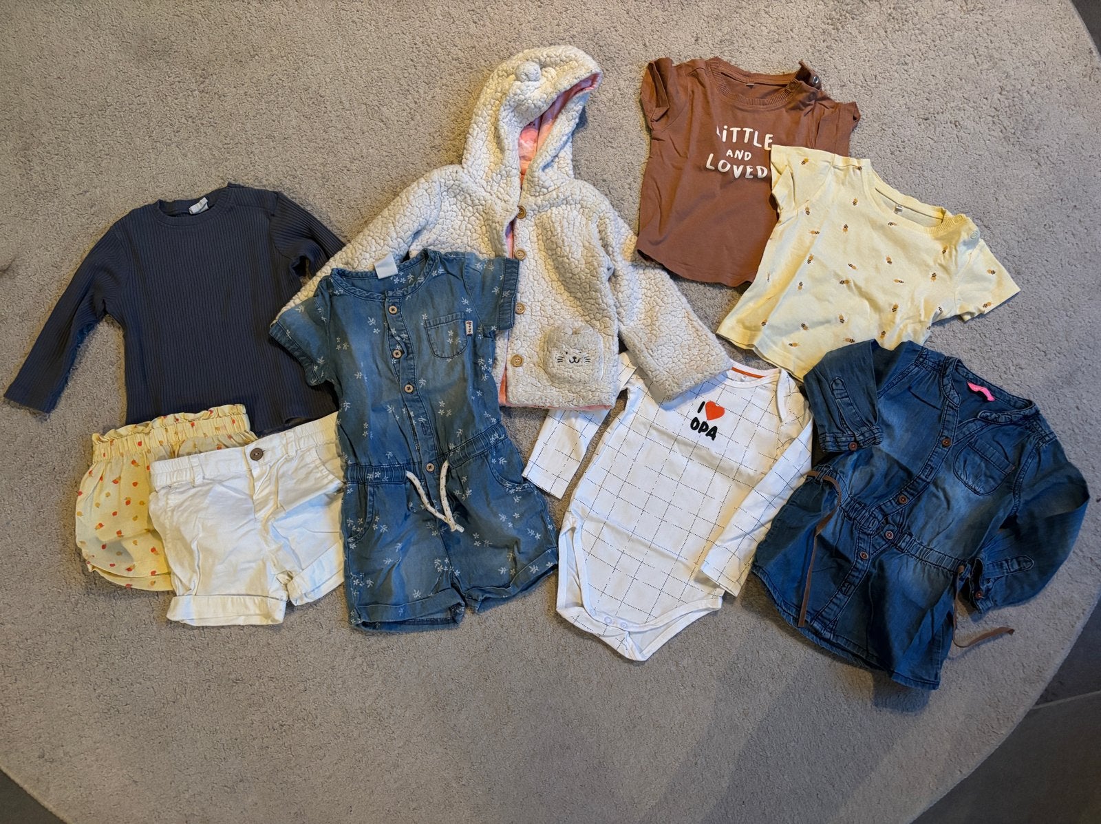 Kledingpakket meisjes maat 80 (Zeeman, Hema), Ophalen of Verzenden, Zo goed als nieuw