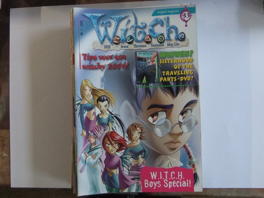 W.I.T.C.H. magazine nr 33, Eén stripboek, Verzenden, Gelezen
