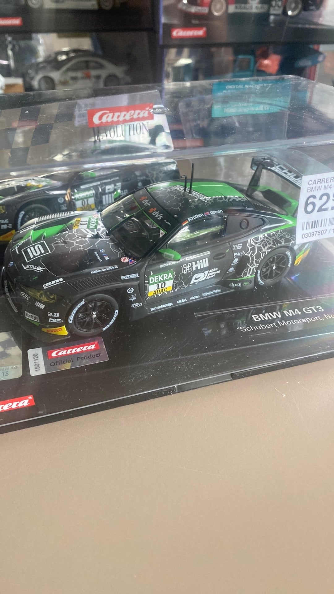 Carrera evolution BMW M4 GT3 nieuw, Ophalen of Verzenden, Zo goed als nieuw, Elektrisch, Carrera