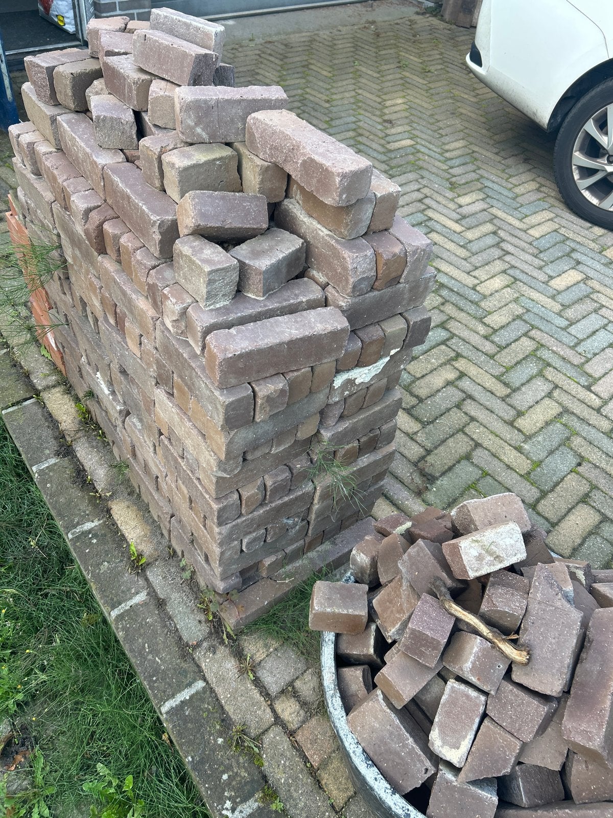 Meer dan 350 Waaltjes + halve Waaltjes, Tuin en Terras, Ophalen, Gebruikt
