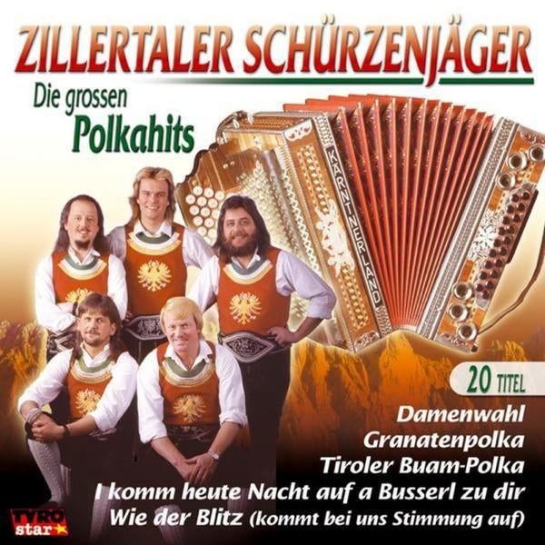 Zillertaler Schurzenjager - Die Grossen Polkahits CD Nieuw, Ophalen of Verzenden, Nieuw in verpakking