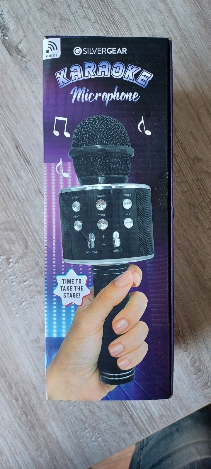 Silvergear Karaoke Microfoon - Draadloos, Ophalen of Verzenden, Nieuw, Microfoon(s)