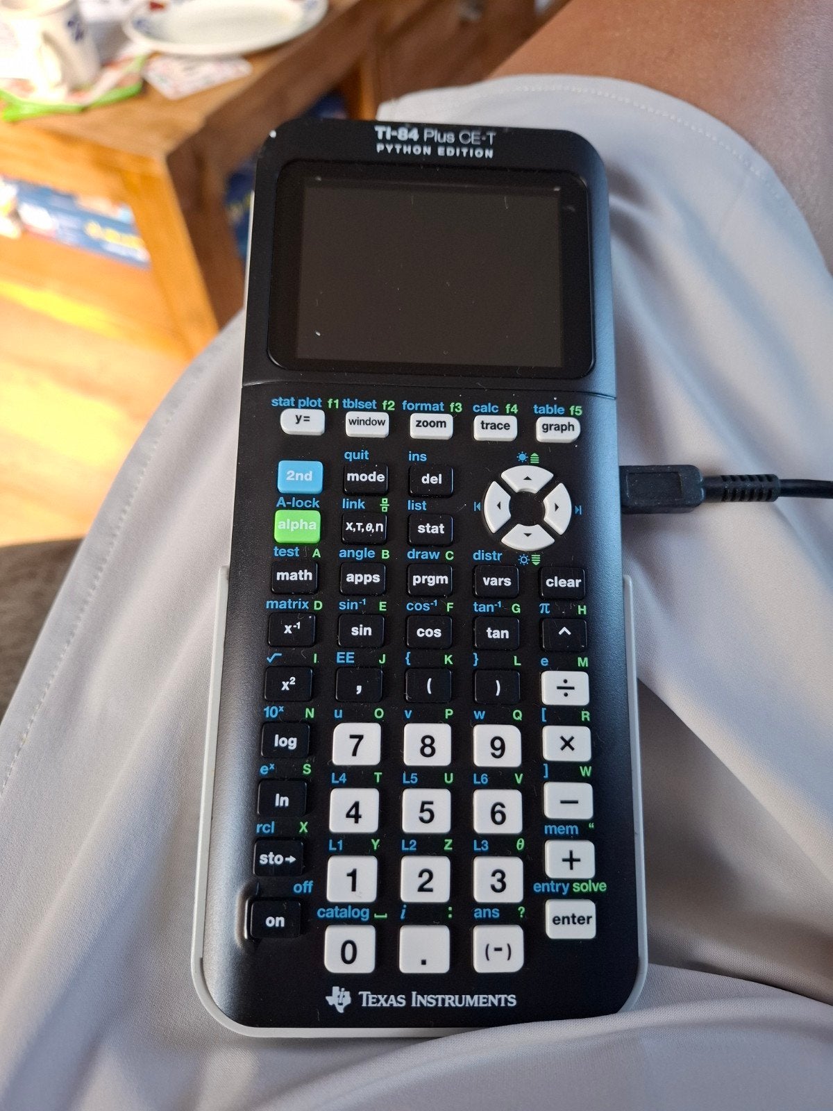Grafische rekenmachine texas instruments, Diversen, Rekenmachines, Ophalen of Verzenden, Zo goed als nieuw