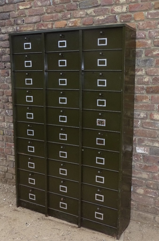 oude strafor kleppenkast ladekast archiefkast kast, Ophalen
