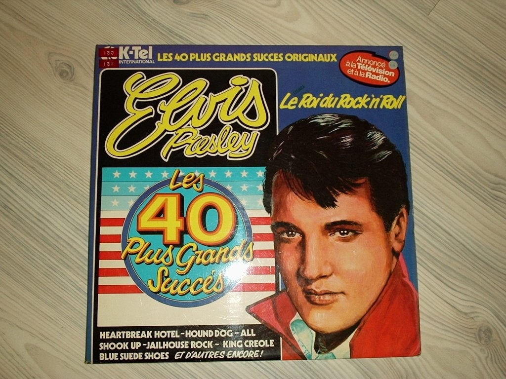 Dubbel lp elvis presley/ les 40 plus grands succes /k tel, LP, Zo goed als nieuw, 12 inch, Dubbel-LP