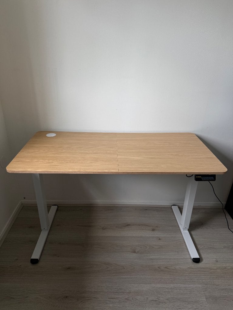 FlexiSpot Electric Standing Desk 120x60 cm, Zit-sta bureau, Elektrisch, 120 cm, Zo goed als nieuw
